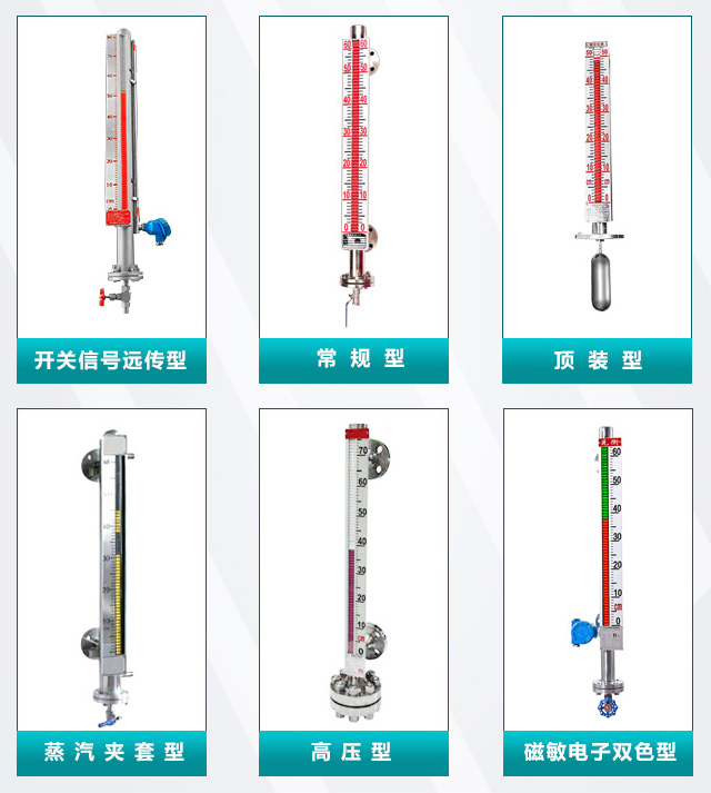 帶遠(yuǎn)傳磁性翻板液位計(jì)產(chǎn)品分類(lèi)圖